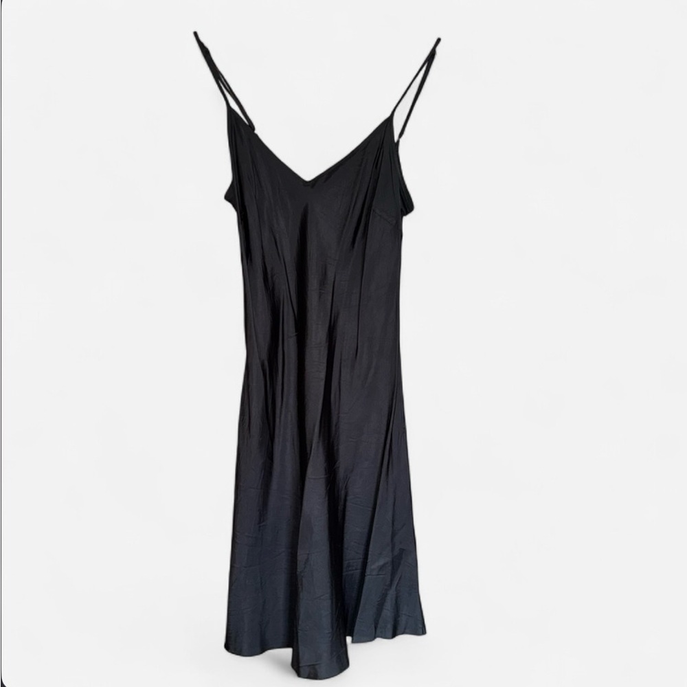 Elegant Black Slip Dress